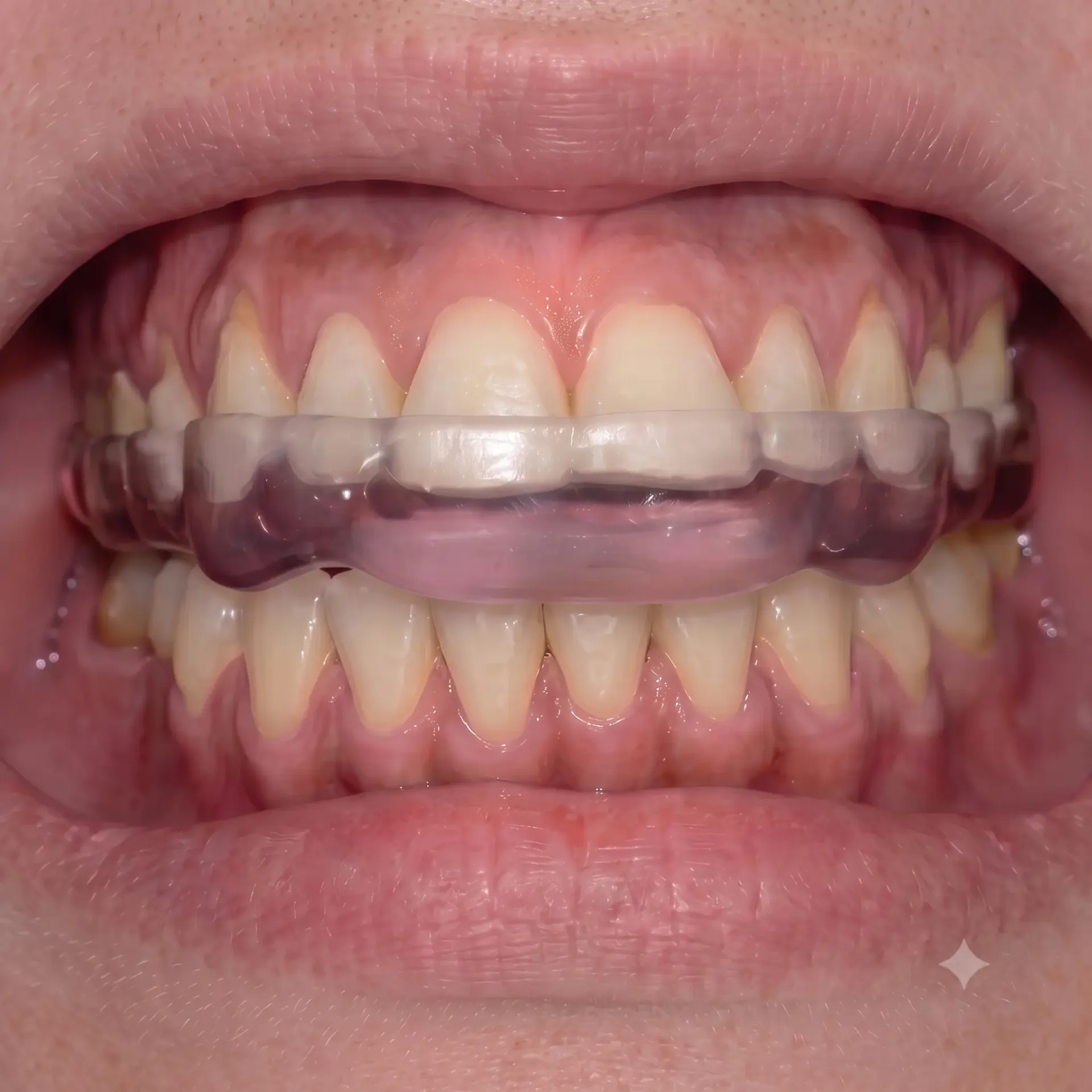 Placa oclusal estabilizadora feita sob medida